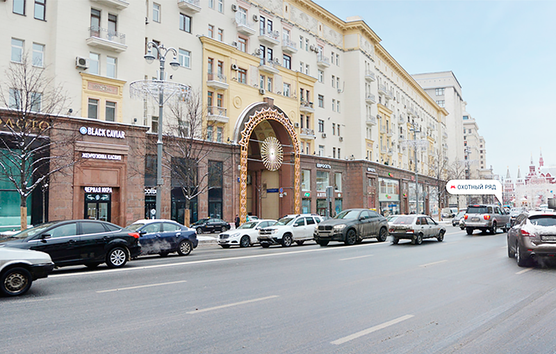 Продажа торговой площади в Москве, в жилом доме. Возле метро Охотный ряд. Москва г, Тверская ул, д 4. Площадь: 27.30 кв.м