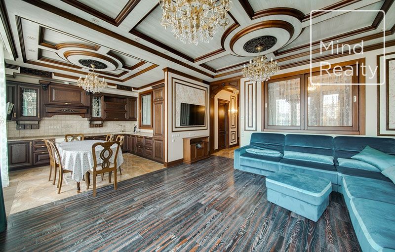 Продажа 3-комнатных апартаментов в ЖК Smolensky De Luxe. площадь 92.40м2. цена: 125 000 000 руб