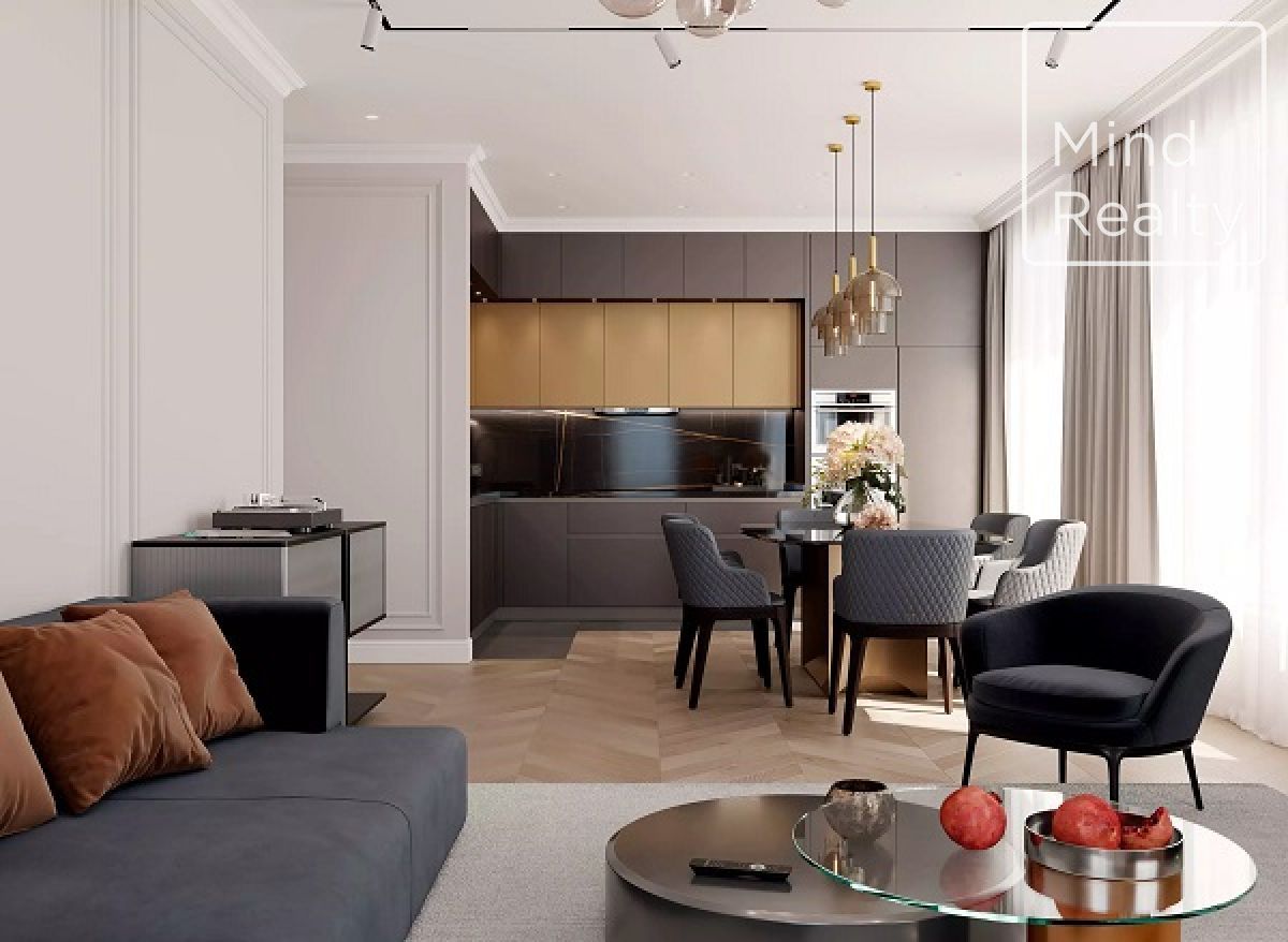Продажа 3-комнатных апартаментов в ЖК West Tower. площадь 122.10м2. цена: 61 050 000 руб