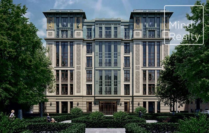 Продажа элитных квартир в ЖК Дом Бакст. адрес: Козихинский Б. пер, д 13/15