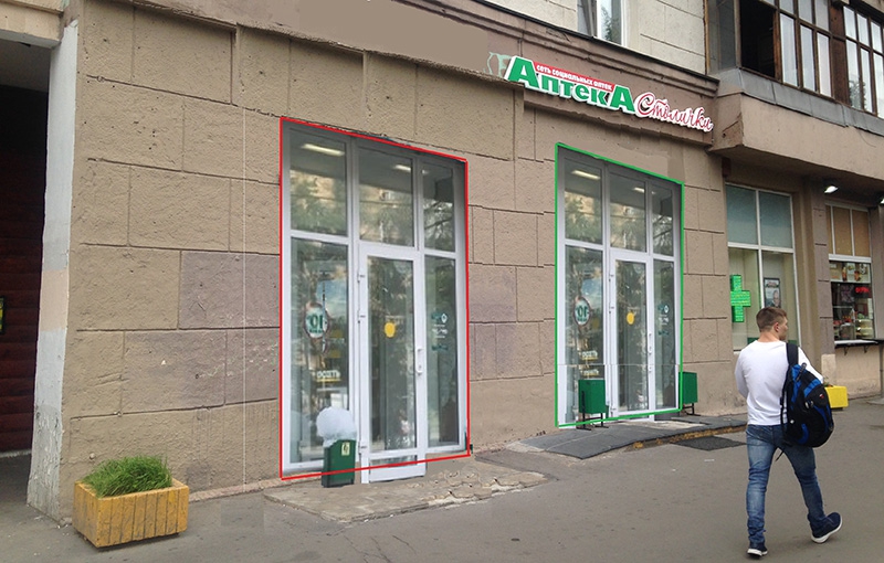 Аренда торговой площади в Москве, в жилом доме. Возле метро Дмитровская. Москва г, Бутырская ул, д 84. Площадь: 40.00 кв.м. Цена: 350 000 руб