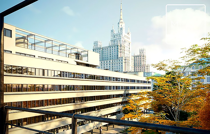 Продажа элитных квартир в ЖК Наркомфин. адрес: Новинский б-р, д 25к1