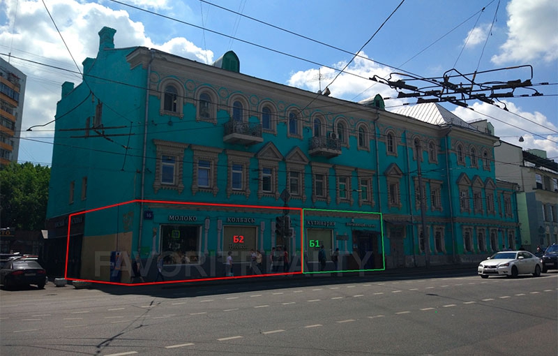 Продажа торговой площади в Москве. Возле метро Бауманская. Москва г, Спартаковская ул, д 16. Площадь: 202.00 кв.м. Цена: 127 200 000 руб