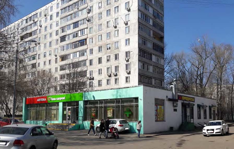 Аренда торговой площади в Москве, в жилом доме. Возле метро Бибирево. Москва г, Пришвина ул, д 21. Площадь: 105.40 кв.м. Цена: 250 000 руб